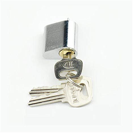 Serratura a cilindro Serratura a cilindro europeo con giro di pollice, serratura a cilindro for porta tagliafuoco, nucleo della serratura for porta tagliafuoco, tubo di rame puro, serratura corta, ser