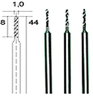 Proxxon 28 854 Spiralbohrer aus Stahl, superschnell, 1,0 mm Größe