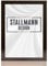 Stallmann Design 'New Modern' Bilderrahmen 80 x 100 cm | Farbe: Schwarz Glanz | eleganter Frame für Ihre Fotos und Motive