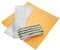 vhbw 4-Part Microfibre Cloth Set compatible with Kärcher SC 3, SC 3.000, SC 3.100 B, SC 2 Upright Easyfix Steam Cleaner