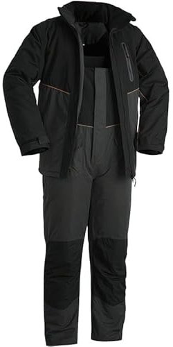 Fladen Thermal suit Authentic grey/black Thermoanzug 2-Teiler S