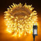 BrizLabs Weihnachtsbeleuchtung Außen, 50M 500 LED Lichterkette Outdoor Warmweiß mit Stecker 8 Modi Wasserdicht Weihnachtsbaum Lichterkette für Fenster Zimmer Innen Aussen Garten Hochzeit Party Deko