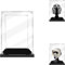 SWDZ Vitrine für Lego Helm Luke Skywalker 75327, Display aus Acryl für Lego 75327 (nicht im Lieferumfang enthalten), Größe: 20 x 20 x 25 cm