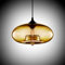 Vecys E27 Vintage Lampe Wisząca Moderner Industrieller Retro-Kronleuchter aus Transparentem Glas Bernstein Vintage Pendelleuchte