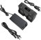 LYONGTECH 5 in 1 Akku Wand Ladegerät und Autoladegerät für DJI Mavic 2 Pro/Zoom Drohne, lädt 4 Batterie und fernbedienungen,Kfz Akkuladestation,Rapid Multi ladestation Hub Zubehör