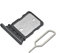 Eonpam Dual SIM Karte Rahmen für Google Pixel 7/Pixel 8 Card Tray SIM Kartenhalter Slot Schlitten Halter + SIM Pin(Schwarz)