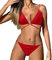Bedrucken Sie einen zweiteiligen Split up Bikini Bademode Schubs Frauen Bandage Bademode 2X Bademode Color Badeanzüge Badebekleidung Fliegeruhr Herren Digital Quarz