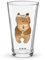 Mr. & Mrs. Panda Premium Trinkglas Bär Kommunion - Geschenk, katholisch, Pint Glas, Teddybär, Bierglas, Taufkerze, Wasserglas, Gottes Segen, Teddy,