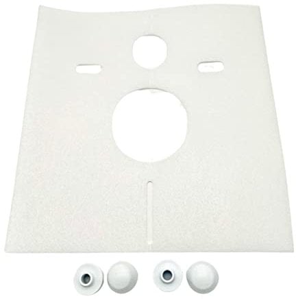 Duravit D-Neo WC-Set wandhängend mit Beschichtung und WC-Sitz + Schallschutz ohne WC mit Schallschutz ohne Anschluss-Set