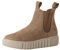 Tamaris Donna Chelsea Leder Wechselfußbett, Taupe, 37 EU