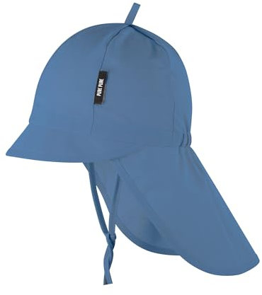Pure Pure Kinder Sonnenhut Steel-blueKopfumfang in cm: 43
