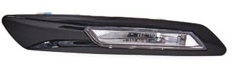 EDA PREMIUM auto Eckleuchte, Blinker, Licht Links Dunkel 63137154169 passend für BMW 5 F10/F11 2010-2013 (- 13), dunkel