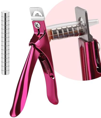 VIDSTW Tagliaunghie con 14 Misuratore Magnetico, Taglia Unghie con Maniglia Comoda Tagliaunghie Professionale Taglia Unghie per Mani per Unghie Artificiali, Unghie Acriliche, Unghie in Gel
