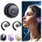Awaze Labs X15 Pro Earbuds - IPX5 Waterproof Bluetooth Headphones with Intelligent Noise Reduction, Portable Lanyard - Purple
