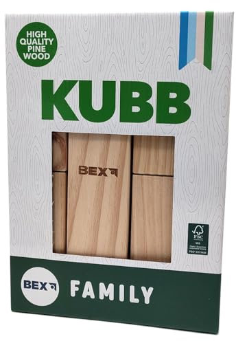 Bex Sport Kubb Family FSC, robuste Freizeit-Version Schweden