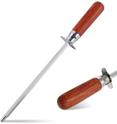 XHYASD affilacoltelli, acciaino per coltelli, affilacoltelli professionale, asta per affilare, asta per affilare coltelli, utensile per affilare, affilacoltelli da cucina, acciaino per professionisti