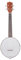 Banjo, Sitar 4 String Banjo Set, String Banjo Set Banjo -Tuner mit Vielseitigen String -Instrumenten für Musiktorliebhaber, die Suchen