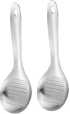 CHICAMPERA 2stücke Edelstahl Ingwer Und Knoblauchmörser Multifunktionale Küchenreibe Für Müheloses Zerkleinern Von Gewürzen Für Ingwer Radieschen Und Mehr