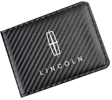 STLYBAZ Porta Libretto Auto per Lincoln MKX 2010-2013, Custodia patente Resistente Accessori Auto