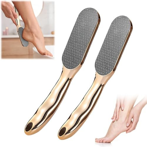 2 - Piece Nano Glass Foot File Set | Hard Skin & Callus Remover, Durable Pedicure Tool for Dead Skin Scrubbing & Long - Lasting Smooth Feet