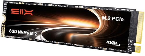 SIX NVME M.2 SSD PCIe 4.0-512GB m.2 2280 ssd, Read UP to 7000MB/s 512GB for Gaming PS5 Memory Storage Expansion with Heatsink, Internal Solid State Hard Drive PCIe gen 4x4 Nvme for Laptop Desktop pc