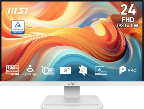 MSI Pro MP241W E14V Monitor 23.8 Inches Full HD 1920x1080 144Hz