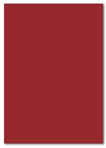 100x A4 Carton-carte - couleur: rouge foncé - 210 x 297 mm - 240 g/m² - Papier tonique Carton photo Papier de bricolage Carton d'argile - FarbenFroh by GUSTAV NEUSER