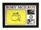Kwik Picture Framing Ltd Golf Flag Display Case For Golf Flag, Ball, Custom 3D Letters 2x FREE PHOTOS AND TITLE Included - Gold Frame - White Mount