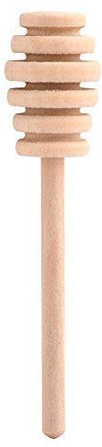 Spargimiele Legno Piccoli, 50PCS Spargimiele in Legno Bastoncini, Stirring Stick Server for Honey Jar dispense Drizzle Honey 10.5cm/4.1inch