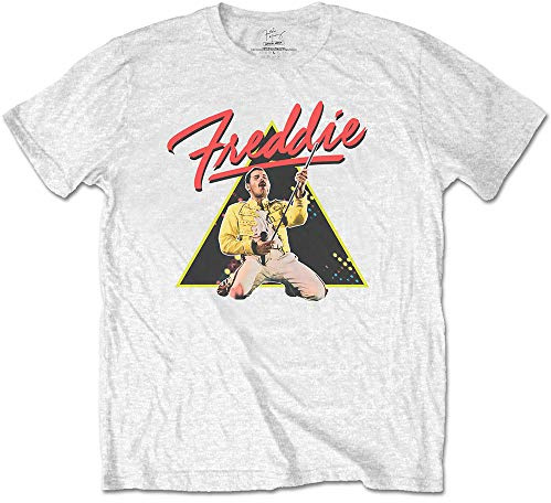 T-Shirt # L Unisex White # Triangle