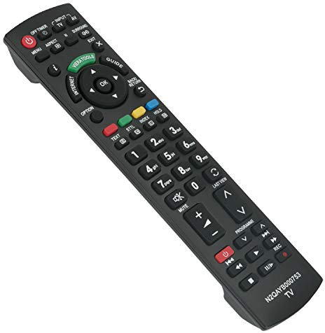VINABTY N2QAYB000753 Telecomando di ricambio per Panasonic TV N2QAYB000673 TX-L32D25B TX-L32E30E TX-L47EW5 TX-L32D25E TX-L32D28EP TX-L32D28ES TX-P46G30E TX-L32D26B TX-L42V20E TX-L42D26B TX-P50G20E