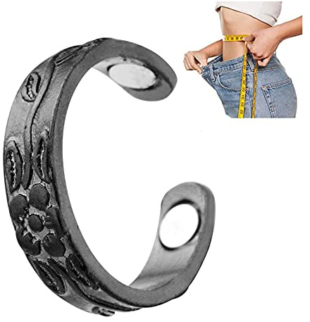XINHE Magnetische Anti-Schnarch-Ring, Gewichtsverlust Ring Fett Brennen Schlankheitsfitness Therapie Gesundheitsring, Leichteres Atmen Beim Schlafen