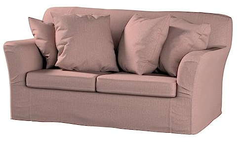 Dekoria Ricambio per rivestimento per divano Tomelilla a 2 posti, non pieghevole, adatto per modello Tomelilla rosa antico