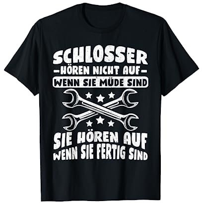 Metallbauer Schweißer Metallbau Schlosserei - Schlosser T-Shirt