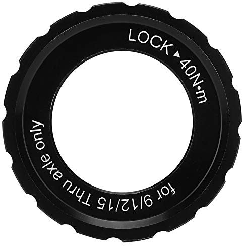 SUNGOOYUE Fahrradnabe Centerlock Rotor Lockring, Center Lock Laufradsatz Nabe Disc Lockring Fit für 9/12/15MM Axle Laufradsatz oder Quick Release Laufradsatz Mountainbike Rennrad