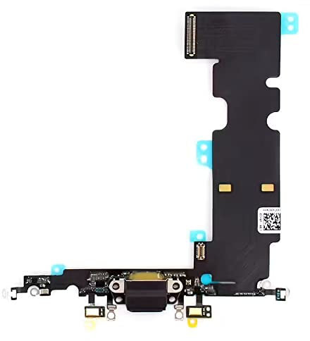 Connettore di ricarica per iPhone 8 Plus nero – Cavo interno con connettore di ricarica e microfono