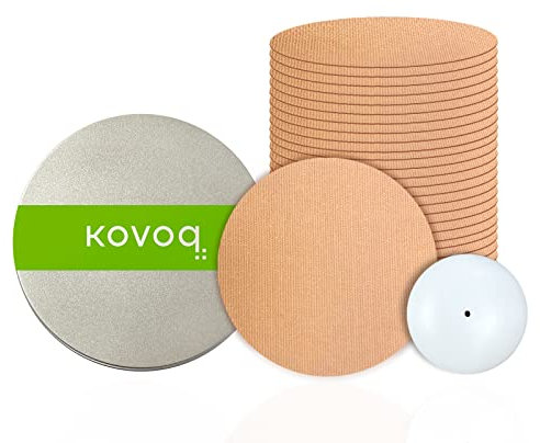 Kovoq Freestyle Libre Sensor Covers,Waterproof Libre Sensor Adhesive Patches,Continuous Glucose Monitor Sensor Tapes,Diabetic Sensor Adhesive Patches (Libre3 Tan 25pcs)