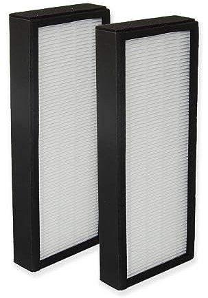 PUREBURG Replacement True HEPA Filter Compatible with HT1702 10200 Air Purifier, Part F1702HE/21 F1702HE (30612),H13 Activated carbon 2-IN-1 Air Clean Dust VOCs Odor,2-Pack