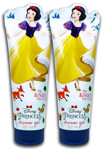 TOPDeal Lot de 2 gels douche Princess - 2 x 250 ml