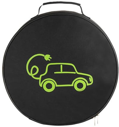 Sac De Rangement pour Câbles De Chargeur EV, Rangement Et Organisateur pour Câbles, Sac De Rangement De Câbles EV, De Charge Rond Étanche EV, Étui De Chargeur De Voiture Électrique pour Câble EV