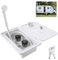 TOOSOAR Douche Extérieure RV,Douche Extérieure pour Camping-Cars Kit Chaud-Froid Boîte de Douche avec Clés,pour Bateau de Marine Accessoires pour Camping-Cars