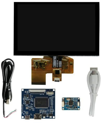 5 Inch For Raspberry Pi Orange Pi Computer Auxiliary Screen Sub Screen Portable Monitor LCD Display Screen Driver Control Board Digitizer USB Touchscreen