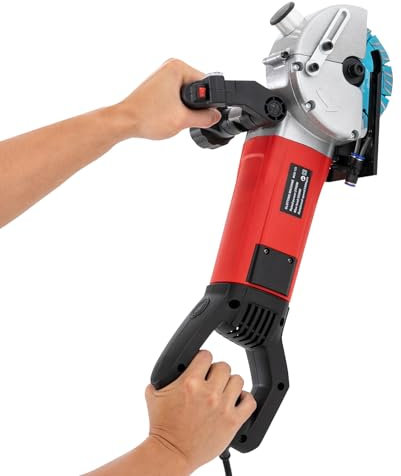Mauernutfräse, Schlitzmaschine 2700W Wandfräse Mauerfräse Wand Chaser Maschine Schlitzfräse, Wand Groove Schneidemaschine Staubfreies Schneiden