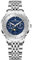 Pagani Design Mode Minimalistisch Quarz Analog 40mm Edelstahl Datum Kalender Wasserdicht Leuchtend Herrenarmbanduhr Leder/Edelstahlarmband(Stahlgürtel Blau 1)