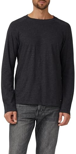 s.Oliver Meliertes Longsleeve aus Reiner Baumwolle mit Raglanarm