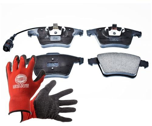 Master-Sport 13046072402N-SET-MSP Bremsbeläge + Handschuhe vorne für VW CALIFORNIA T5, MULTIVAN T5, TRANSPORTER T5