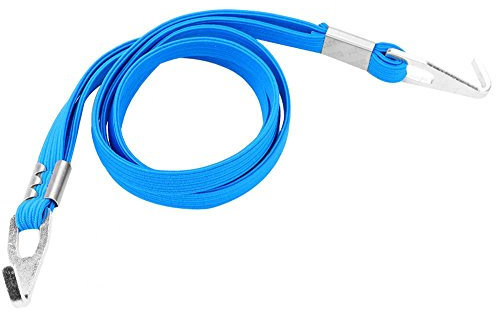 Dioche Fahrrad Haken Elastisches Seil, Gepäckband Stretch Elastic Spanngurte mit Haken Bikes Rope Outdoor Hanging Tools(Blau)