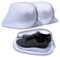 AJOXEL Set da 3 Sacchetti per Scarpe, Sacchetto Scarpe Borse per Bucato con Cerniera Zip Salva Reggiseno per Lavatrice Borsa a Rete Sacchetti Lavatrice Biancheria, Borsa Porta Scarpe da Viaggio