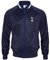 Tottenham Hotspur - Herren Trainingsjacke - Offizielles Merchandise - Dunkelblau mit gestreiftem Kragen - XL