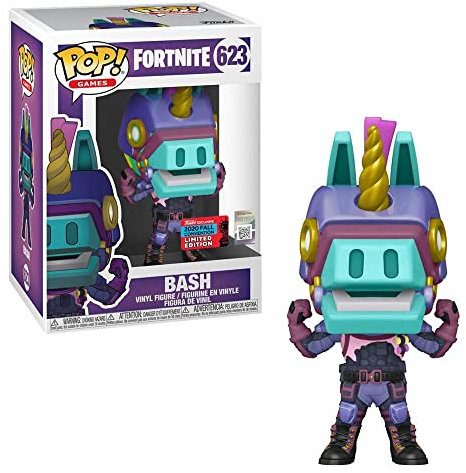 Funko Pop! 50693 Figura de Vinilo Exclusiva de Fortnite Bash, edición Especial- #623